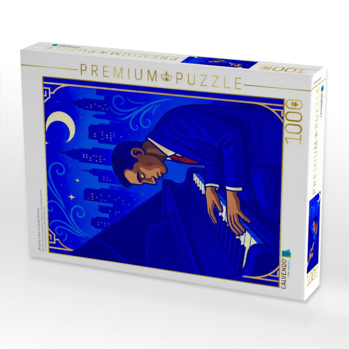 „Rhapsody in Blue von George Gershwin - CALVENDO Foto-Puzzle'