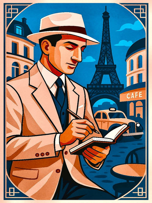 George Gershwin in Paris - CALVENDO Foto-Puzzle'