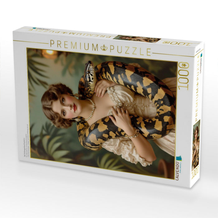Die Schlangenbeschwörerin - CALVENDO Foto-Puzzle'