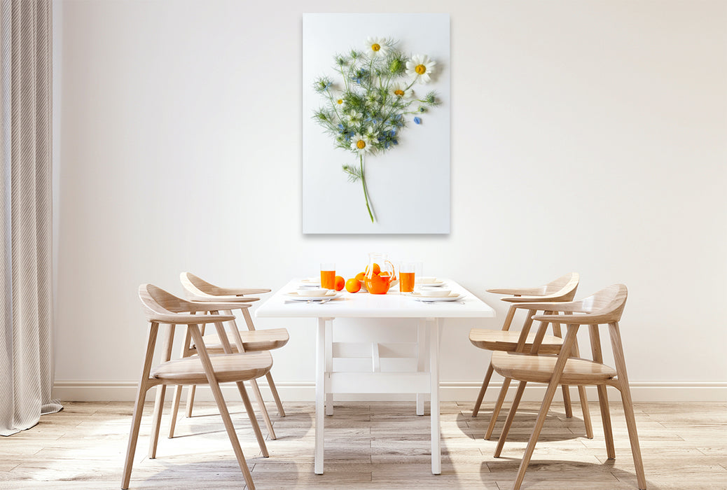 Premium Textil-Leinwand Tanz der Wildblumen