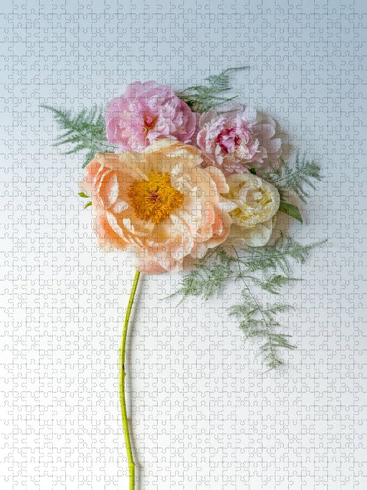 Pfingstrosentraum - CALVENDO Foto-Puzzle'