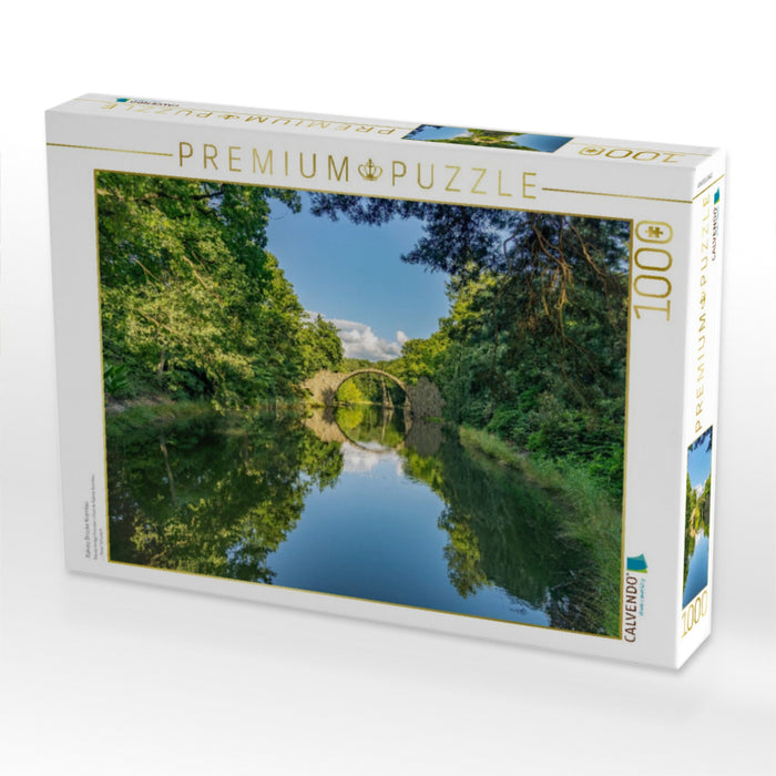 Rakotz Brücke Kromlau - CALVENDO Foto-Puzzle'