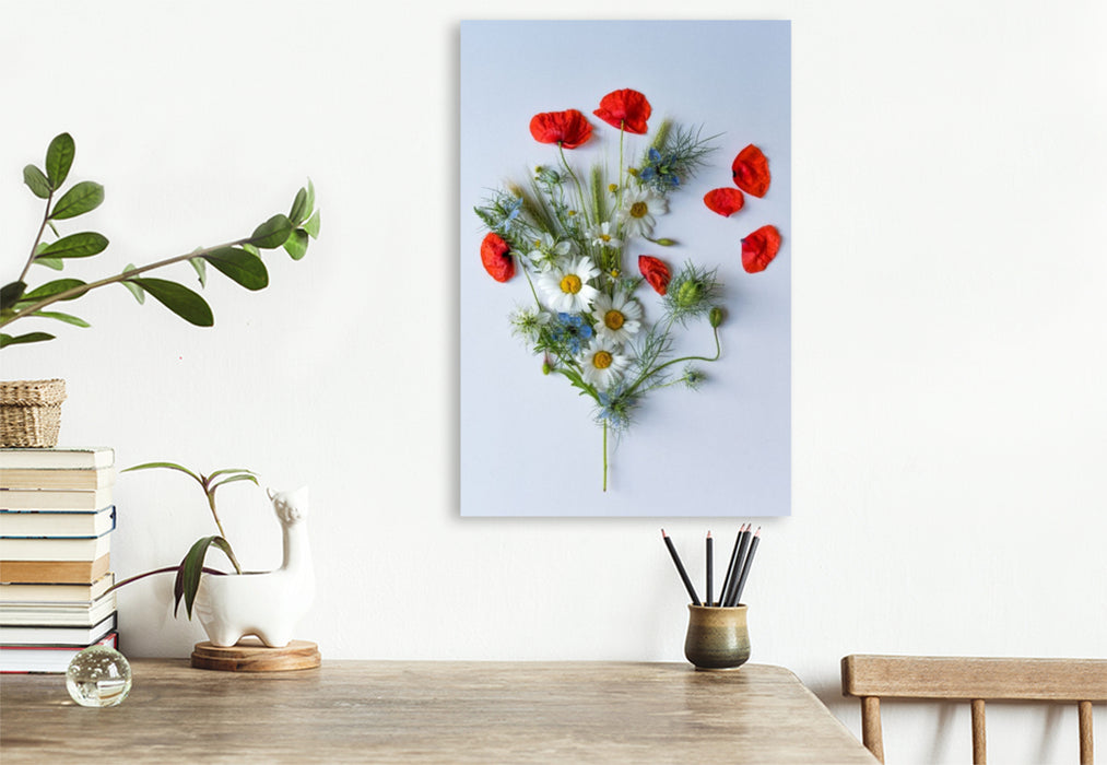 Premium Textil-Leinwand Sommerpoesie