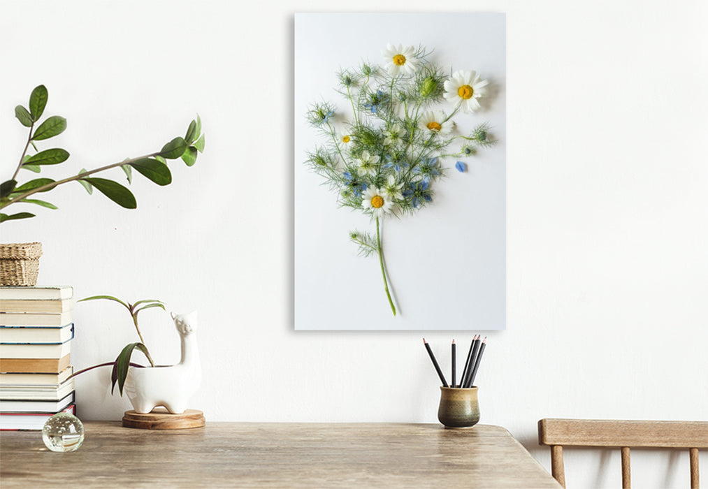 Premium Textil-Leinwand Tanz der Wildblumen