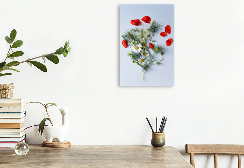 Premium Textil-Leinwand Sommerpoesie