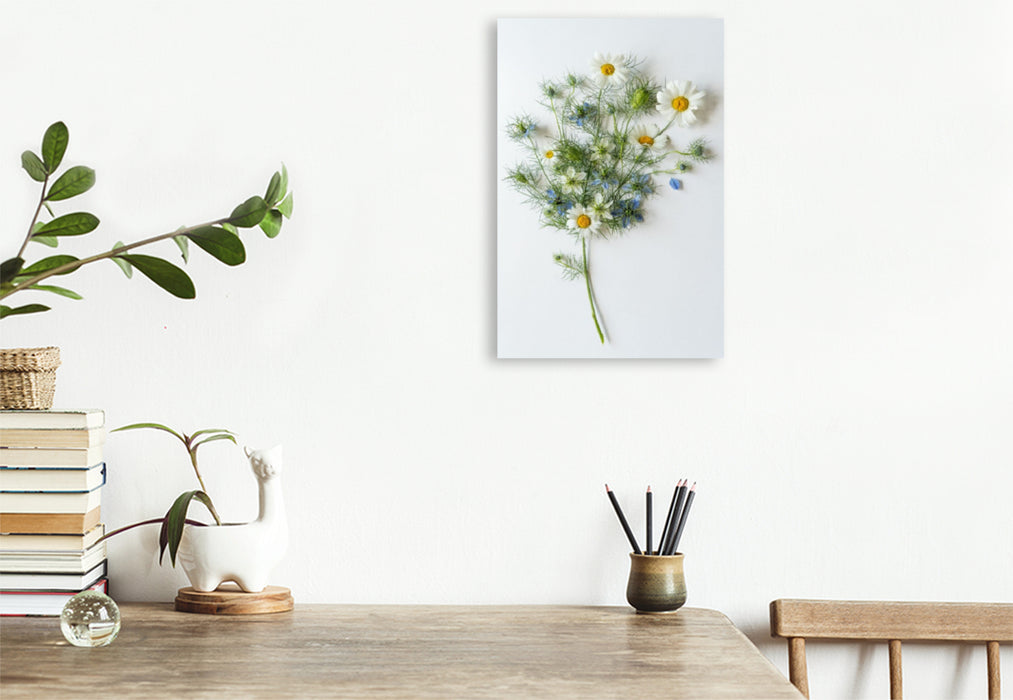 Premium Textil-Leinwand Tanz der Wildblumen