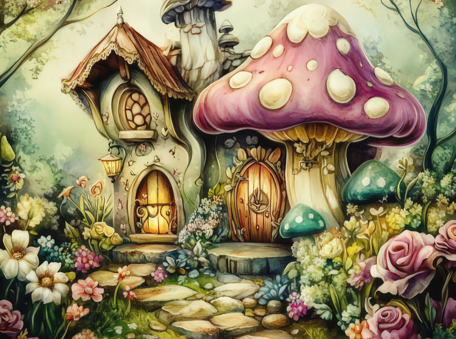 Fantasievolle Oasen - CALVENDO Foto-Puzzle'