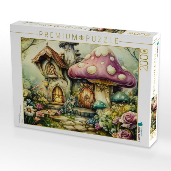 Fantasievolle Oasen - CALVENDO Foto-Puzzle'