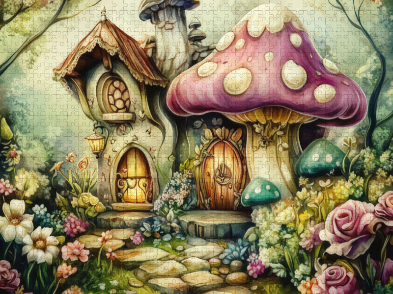 Fantasievolle Oasen - CALVENDO Foto-Puzzle'