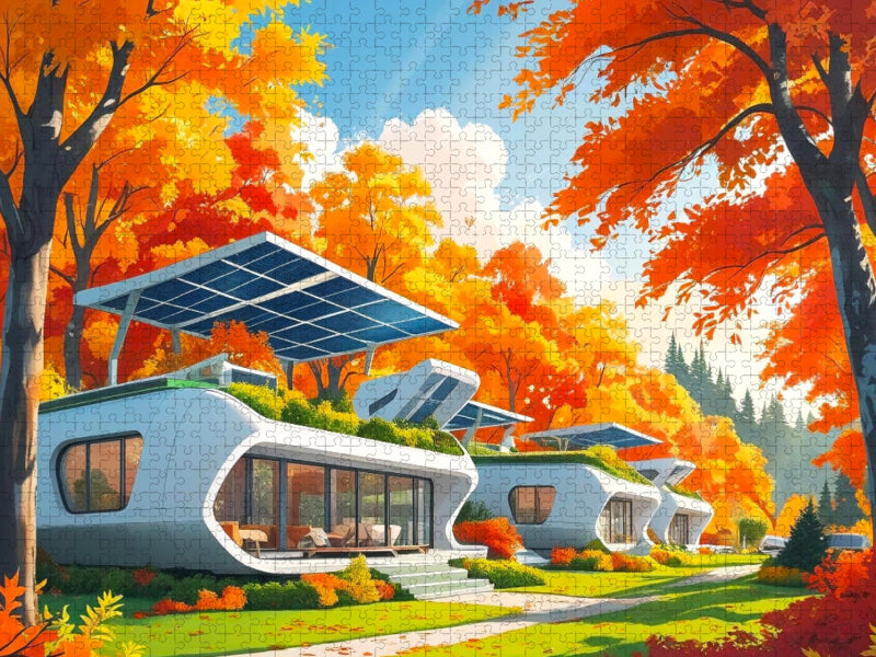 Goldener Oktober - CALVENDO Foto-Puzzle'