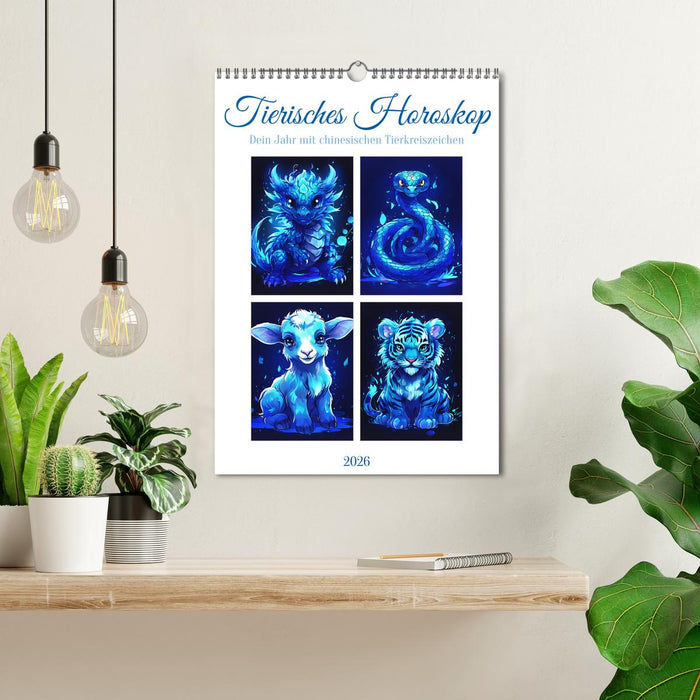 Animal horoscope (CALVENDO Monthly Calendar 2026)