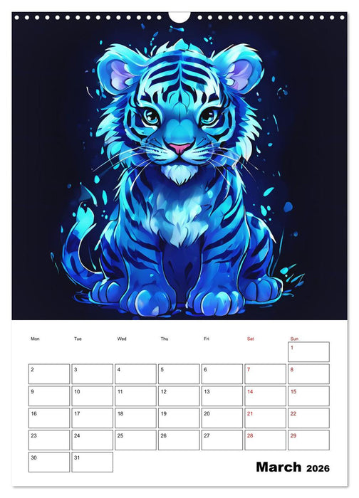 Animal horoscope (CALVENDO Monthly Calendar 2026)