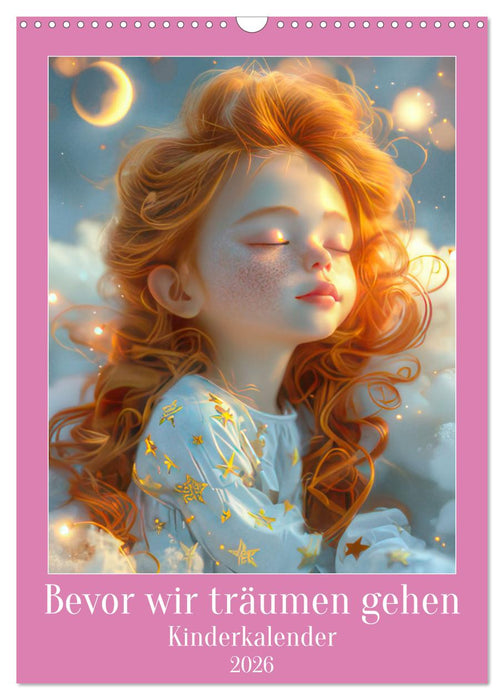 Before we go dreaming - Children's calendar (CALVENDO Monthly Calendar 2026)
