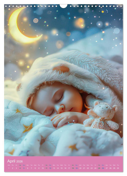 Before we go dreaming - Children's calendar (CALVENDO Monthly Calendar 2026)