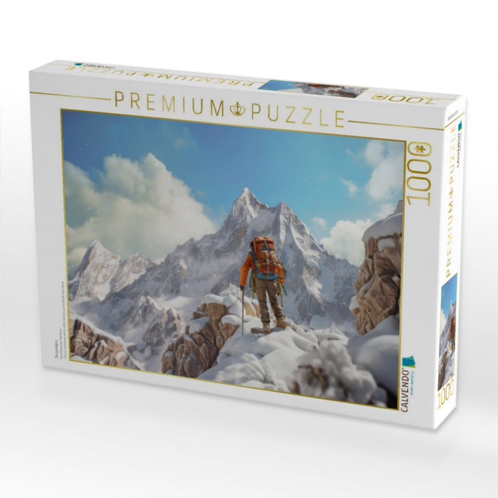 Bergsteigen - CALVENDO Foto-Puzzle'