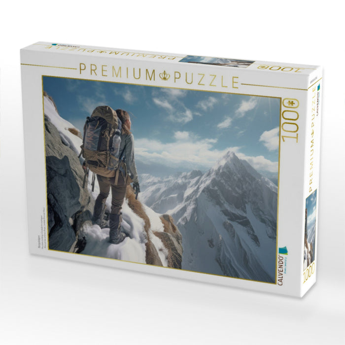 Bergsteigen - CALVENDO Foto-Puzzle'