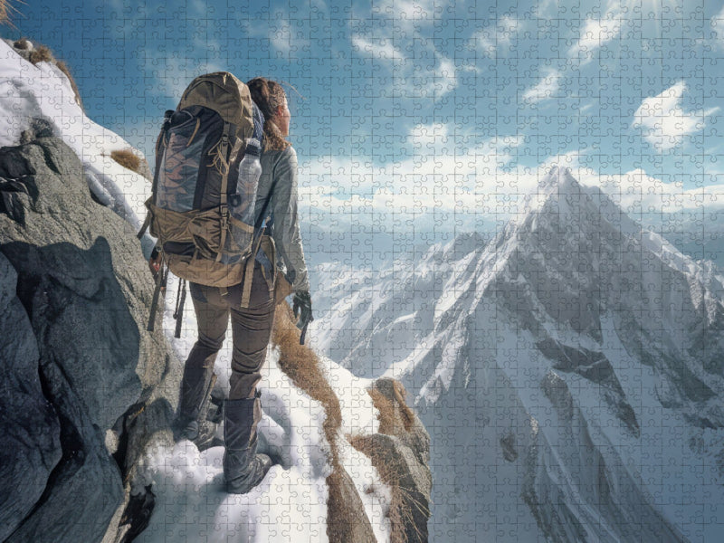 Bergsteigen - CALVENDO Foto-Puzzle'