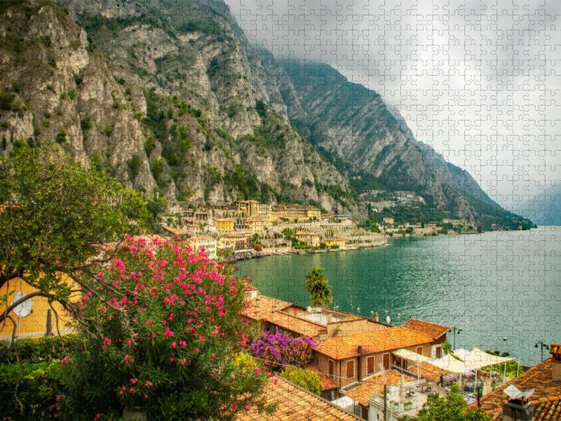 Blick auf den Gardasee - CALVENDO Foto-Puzzle'