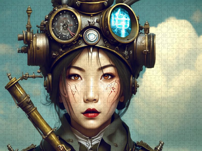 Die Entdeckerin - CALVENDO Foto-Puzzle'