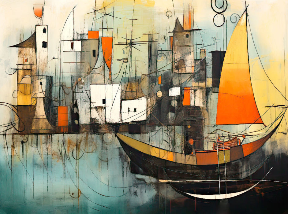 Urbane Meeresbrise - CALVENDO Foto-Puzzle'