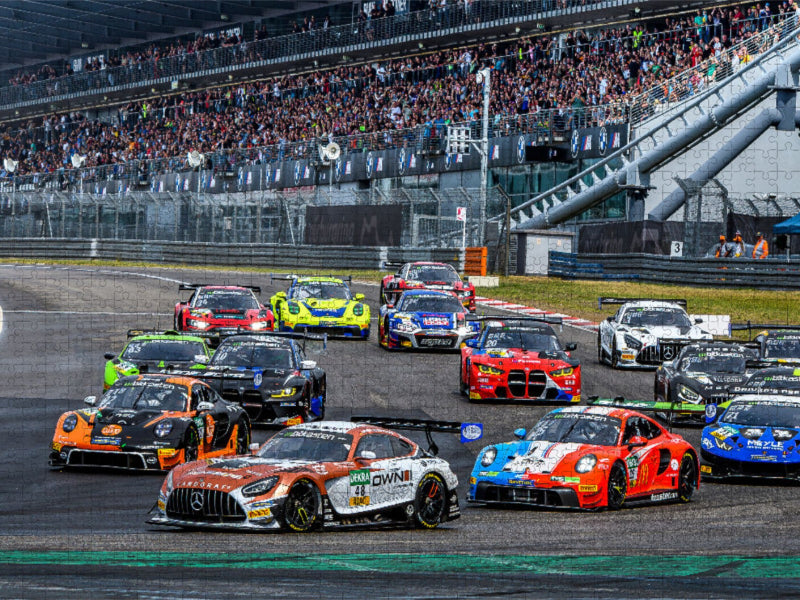 Starterfeld beim ADAC GT Masters - CALVENDO Foto-Puzzle'