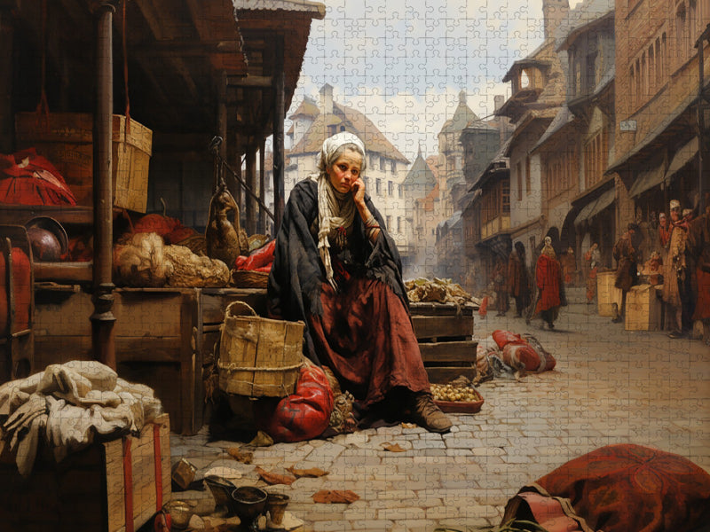 Die kesse Hildegard - CALVENDO Foto-Puzzle'