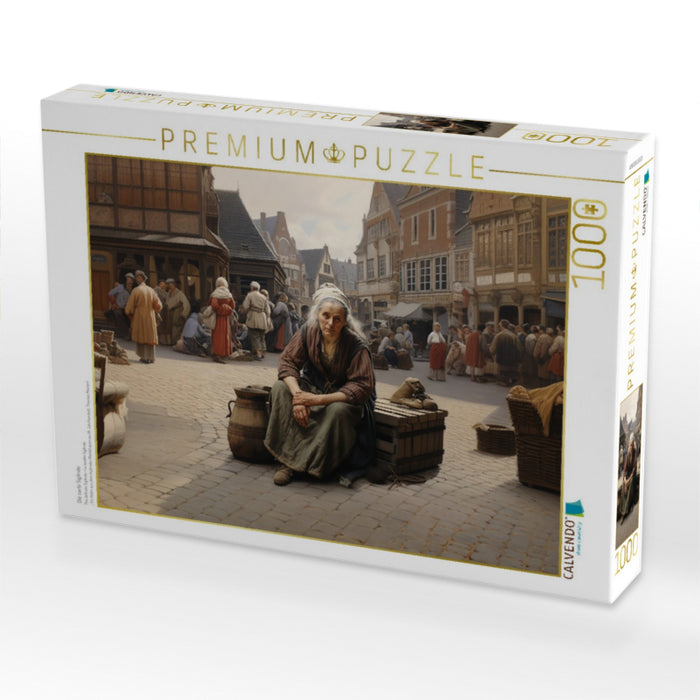 Die zarte Siglinde - CALVENDO Foto-Puzzle'