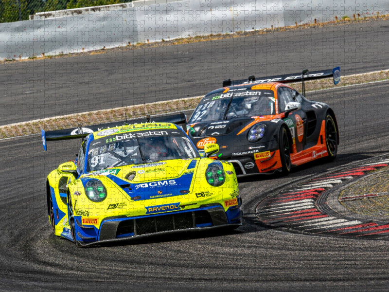Team Joos by RACEmotion, Huber Racing / Porsche 911 GT3 R - CALVENDO Foto-Puzzle'