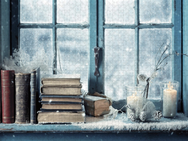 Am Fenster - CALVENDO Foto-Puzzle'