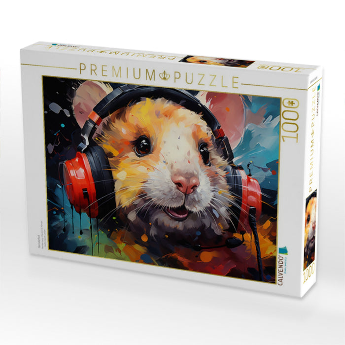 Hamsterlied - CALVENDO Foto-Puzzle'
