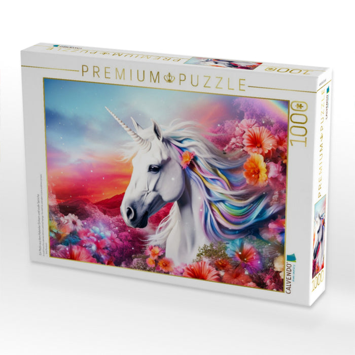 Ein Motiv aus dem Kalender Einhorn und coole Sprüche - CALVENDO Foto-Puzzle'