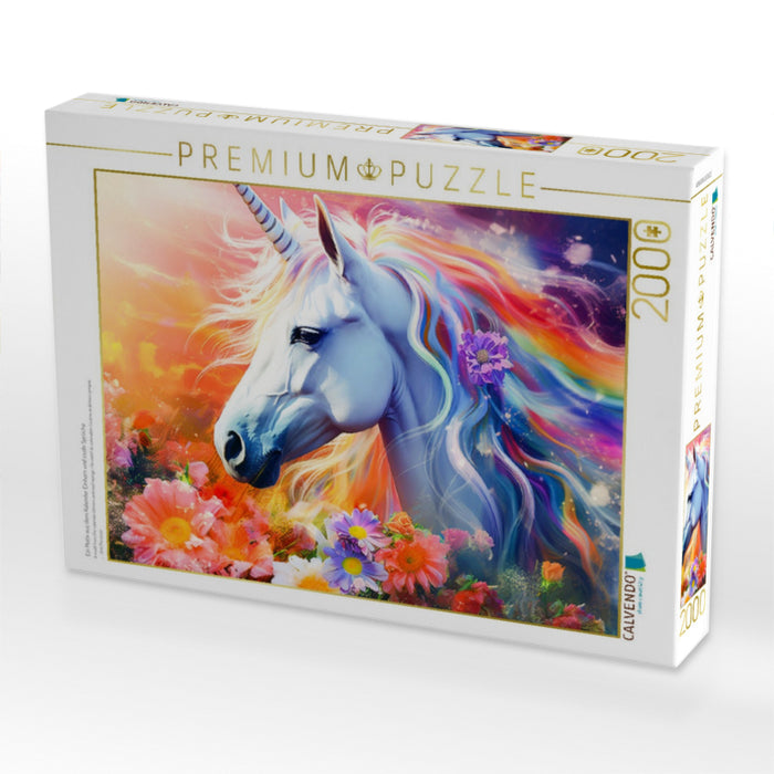 Ein Motiv aus dem Kalender Einhorn und coole Sprüche - CALVENDO Foto-Puzzle'