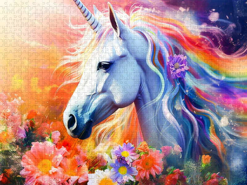 Ein Motiv aus dem Kalender Einhorn und coole Sprüche - CALVENDO Foto-Puzzle'