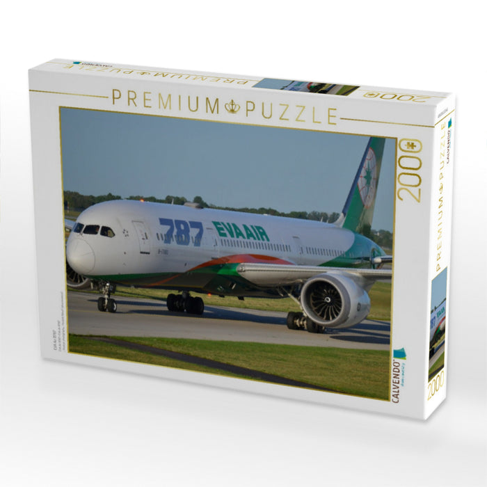 EVA Air B787 - CALVENDO Foto-Puzzle'