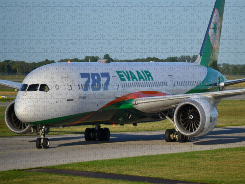 EVA Air B787 - CALVENDO Foto-Puzzle'