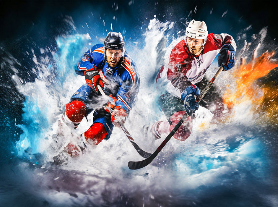 Ein Motiv aus dem Kalender Eishockey und positive Gedanken - CALVENDO Foto-Puzzle'