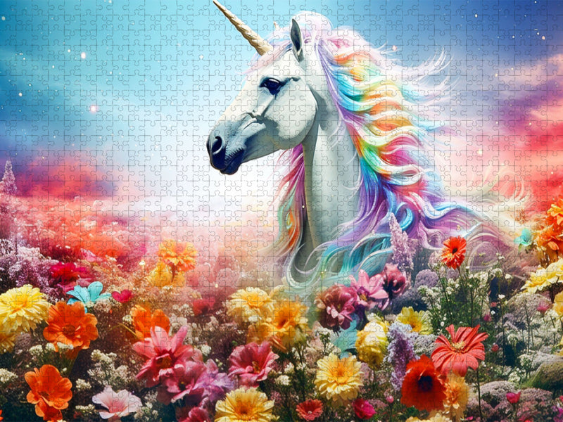 Ein Motiv aus dem Kalender Einhorn und coole Sprüche - CALVENDO Foto-Puzzle'