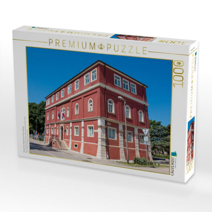 Historisches Gebäude am Park of Heads - CALVENDO Foto-Puzzle'