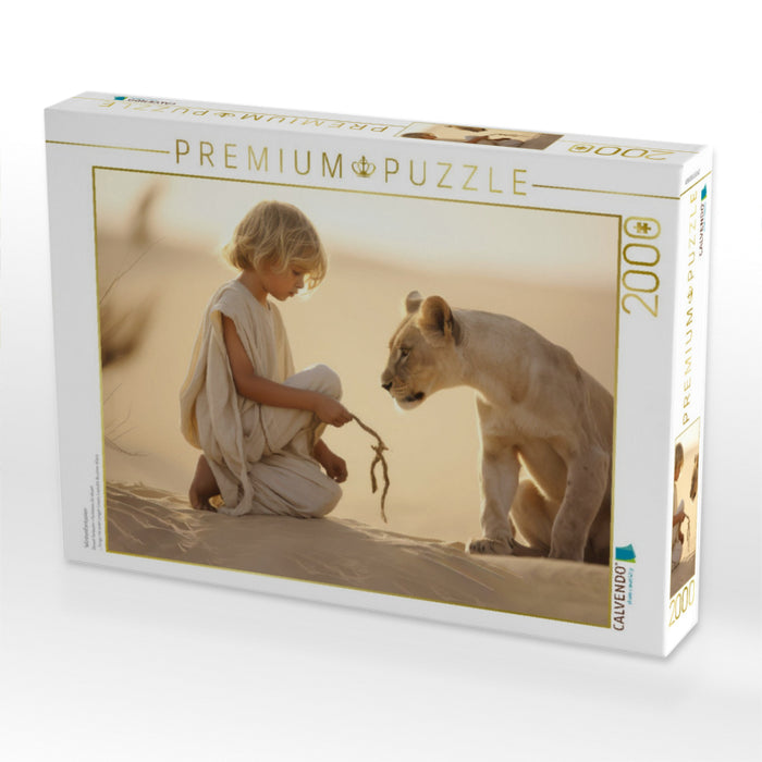 Wüstenfantasien - CALVENDO Foto-Puzzle'