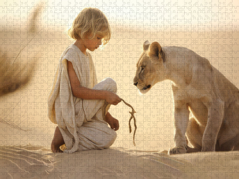 Wüstenfantasien - CALVENDO Foto-Puzzle'
