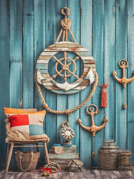 Strandidylle - CALVENDO Foto-Puzzle'