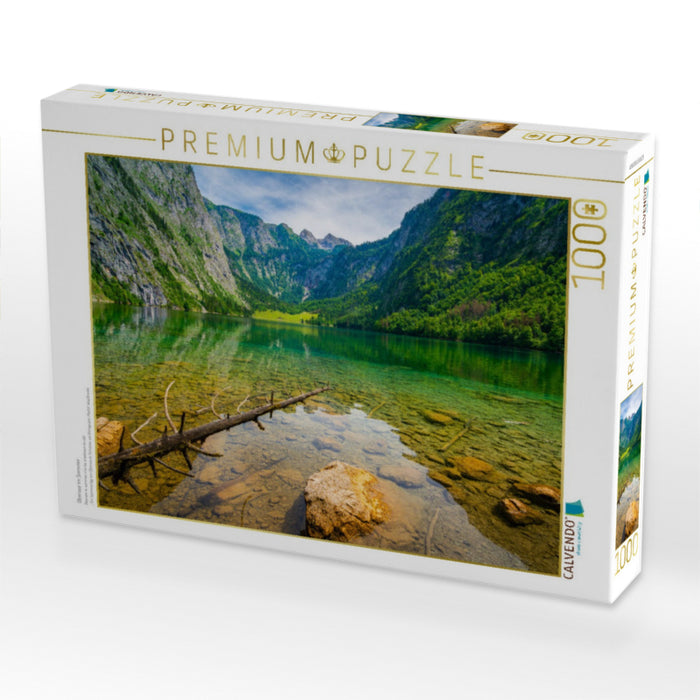 Obersee im Sommer - CALVENDO Foto-Puzzle'