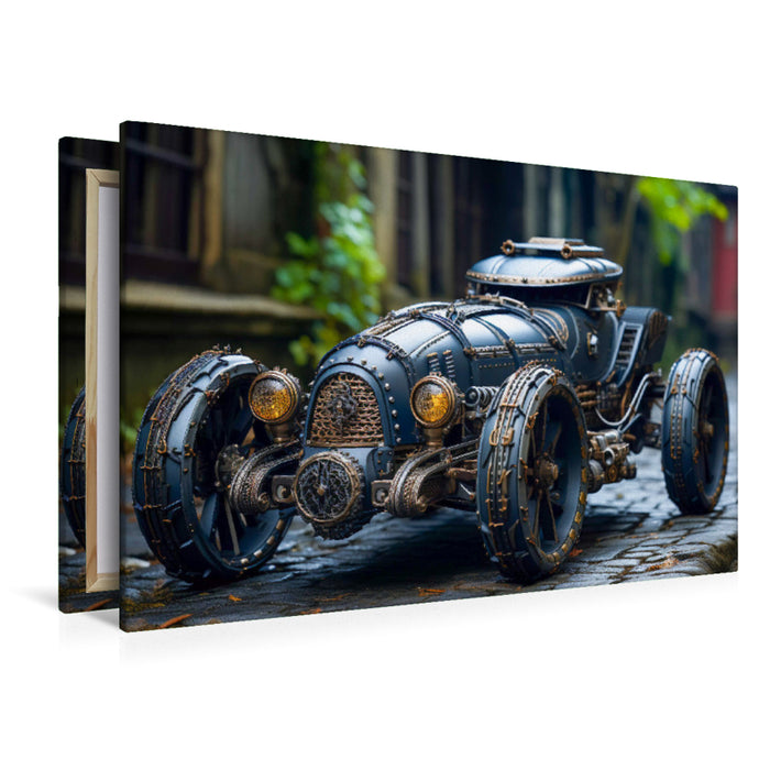 Premium Textil-Leinwand Ein Motiv aus dem Kalender Steampunk Vehicles