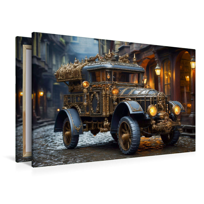 Premium Textil-Leinwand Dampfschreiter Glider