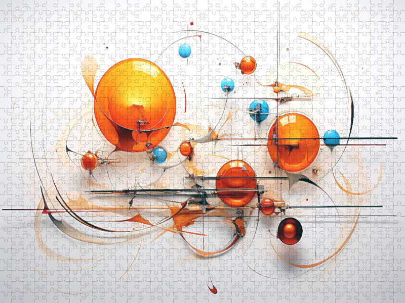 Kosmische Kollisionen - CALVENDO Foto-Puzzle'