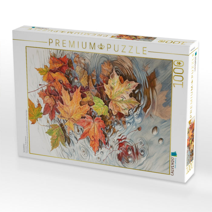 Herbstblätter - CALVENDO Foto-Puzzle'
