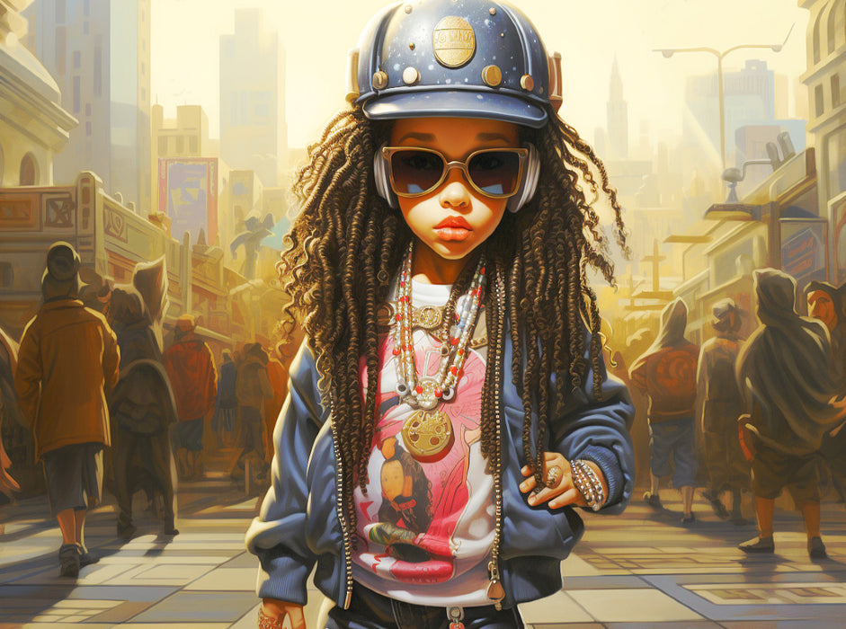 Ein Motiv aus dem Kalender Hip Hop Kids. - CALVENDO Foto-Puzzle'