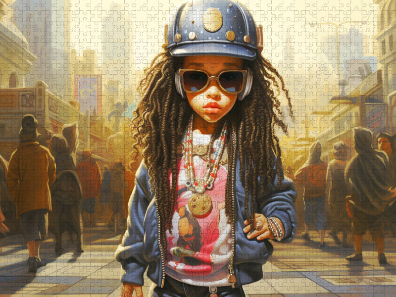 Ein Motiv aus dem Kalender Hip Hop Kids. - CALVENDO Foto-Puzzle'