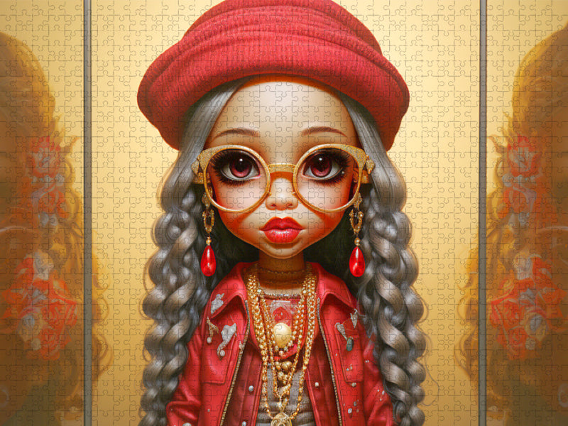 Power Girl - CALVENDO Foto-Puzzle'