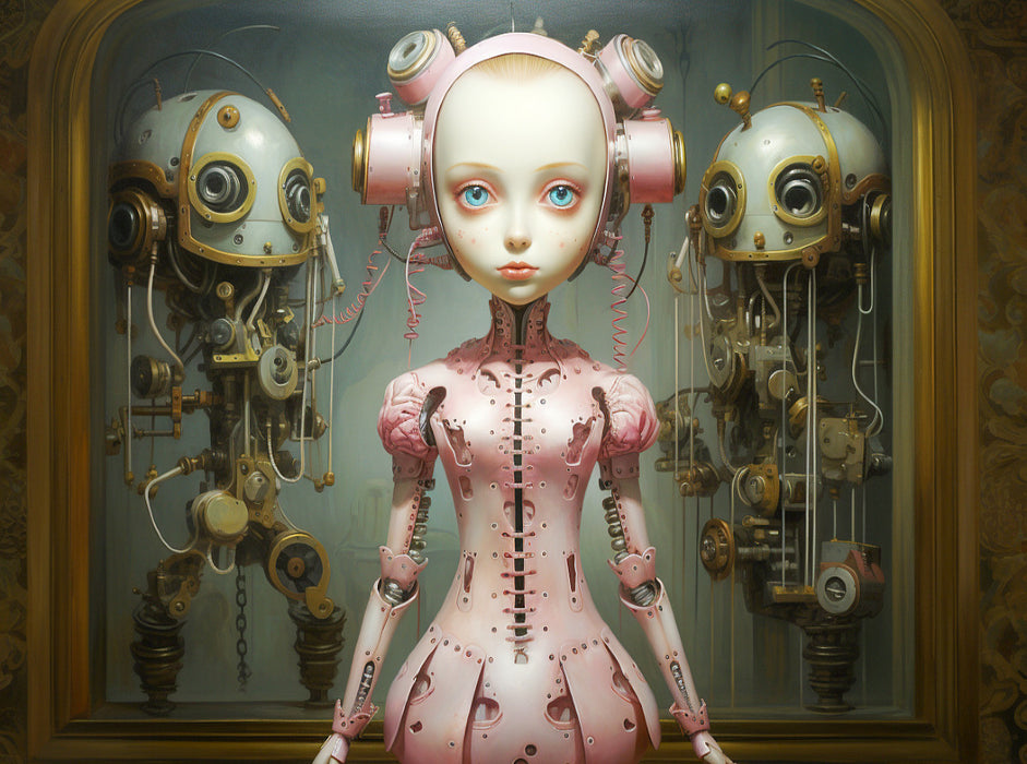 Futuristische Poesie - CALVENDO Foto-Puzzle'